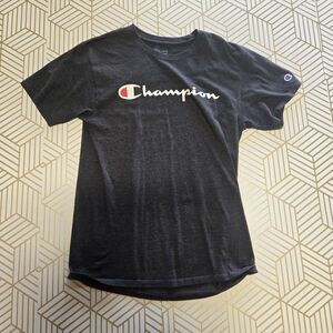 Grey Champion cotton t-shirt Men logo embroidery medium